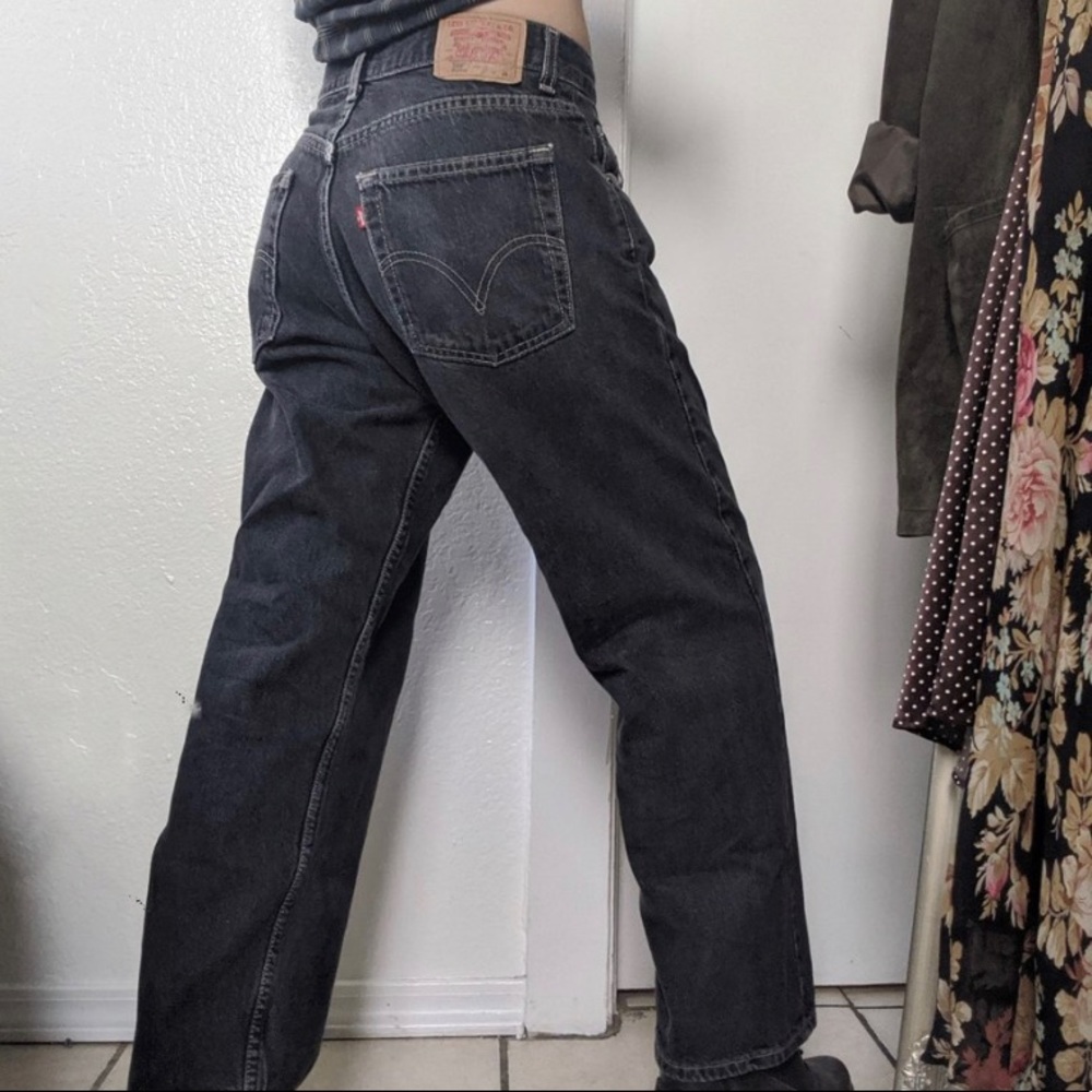 Loose straight Levi’s